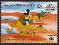 Grenadines 1988 Walt Disney 10 ¢ Multicolor Scott 1003